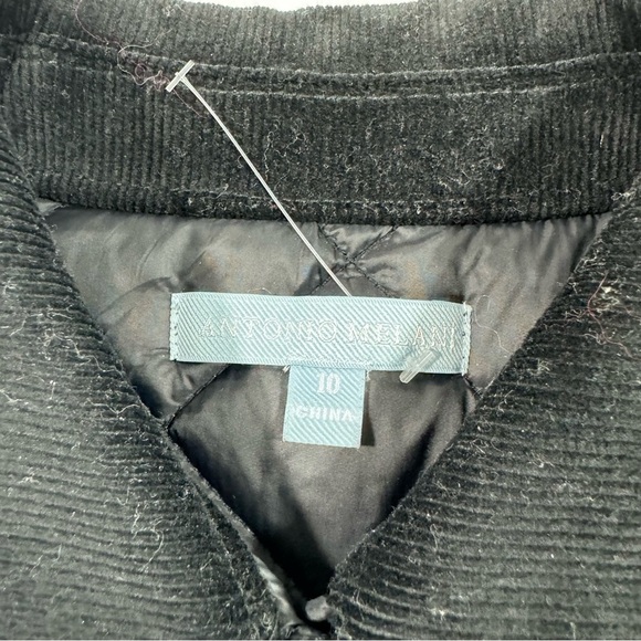 Antonio Melani Claudia Quilted Puffer Jacket Black Lightweight - Picture 6 of 8